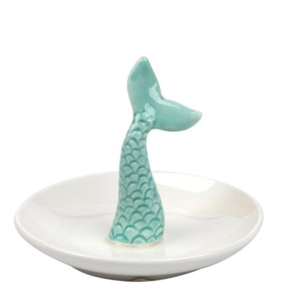 Decorative Ceramic Mermaid Ring Tray NWT - Picture 3 of 3